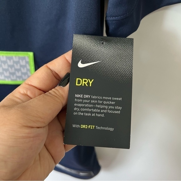 NFL/Nike, Men's 12th Fan College Seattle Seahawks Game Team Jersey. Size: M. NWT - Picture 8 of 16